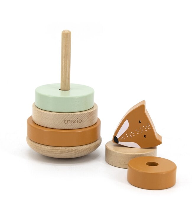 Trixie -   Wooden stacking toy - Mr. Fox