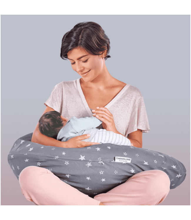 Theraline the original incl. cover peach pink fineknit