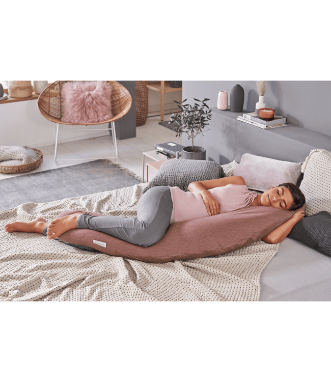 Theraline the original incl. cover peach pink fineknit