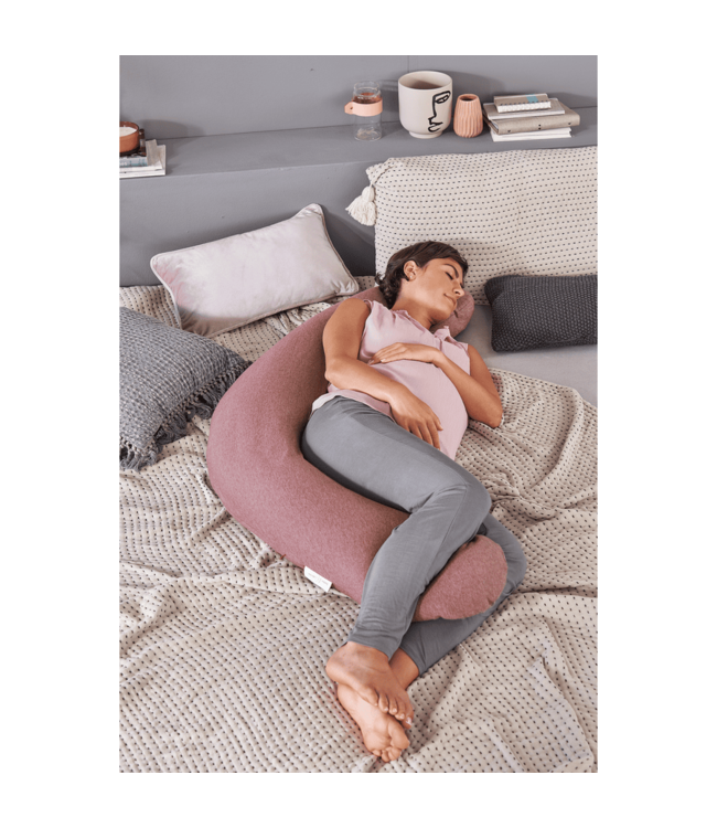 Theraline the original incl. cover peach pink fineknit