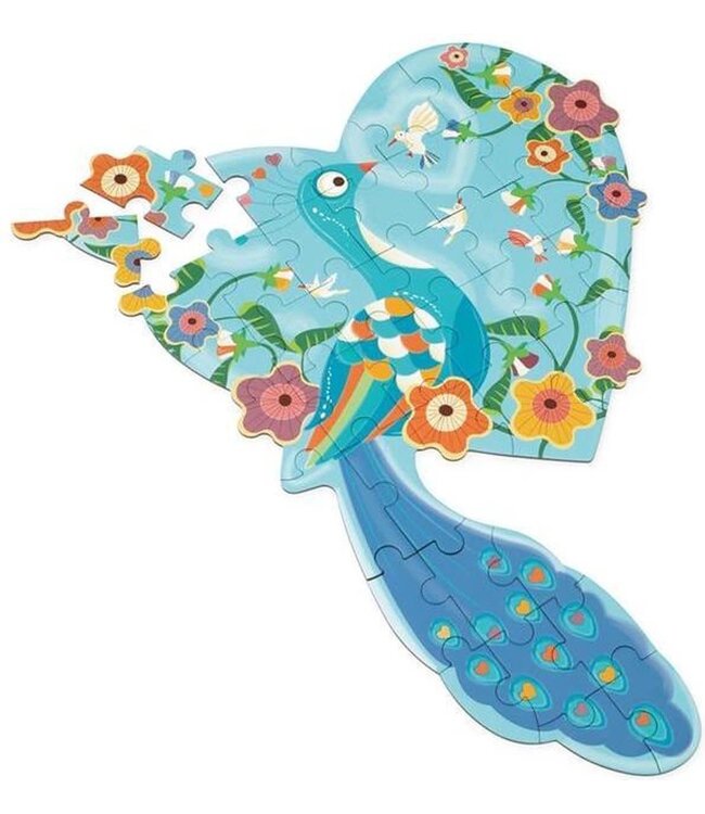 Scratch Puzzel 40pcs: CONTOUR PUZZEL/PAUW