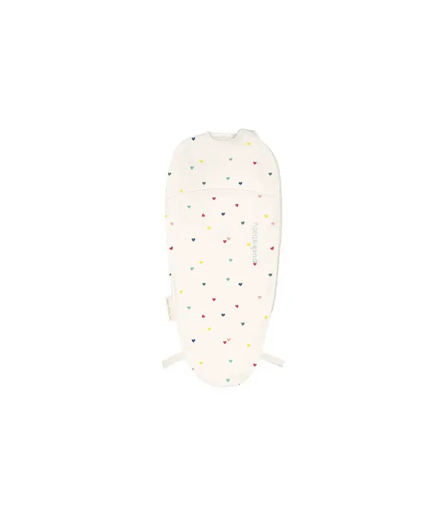 Puckababy -  The Original - Piep - 0/3 M - Cotton Hearts Confetti