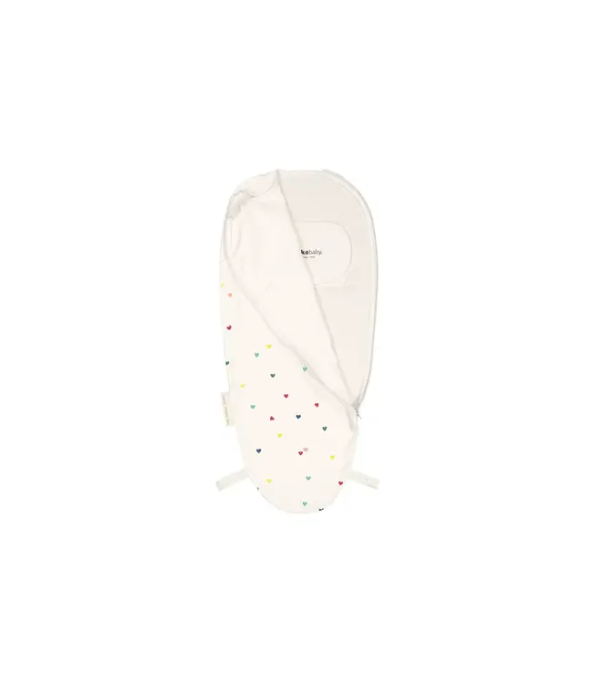 Puckababy -  The Original - Piep - 0/3 M - Cotton Hearts Confetti