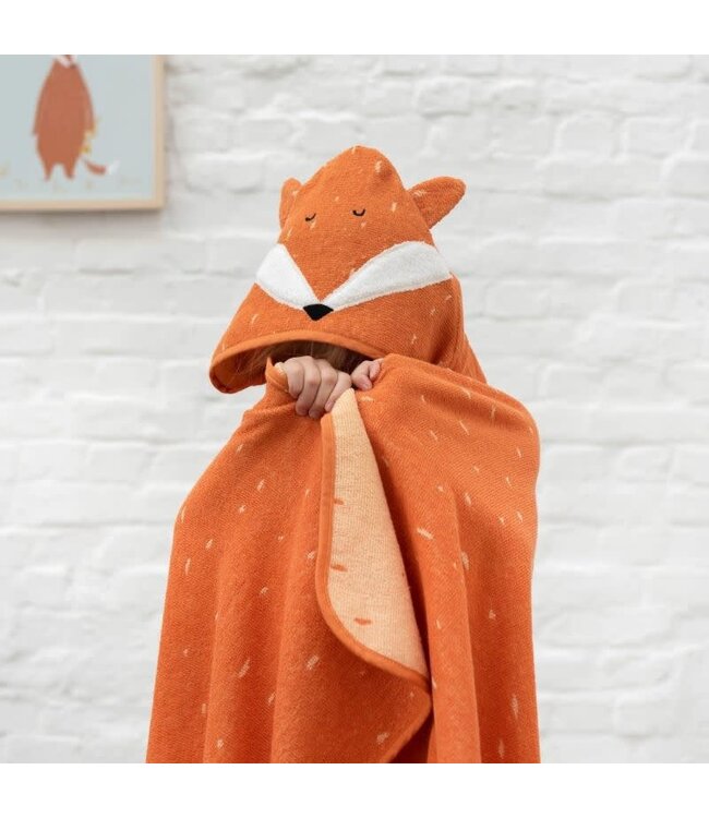 Trixie - 11-871  Hooded towel  70x130cm - Mr. Fox