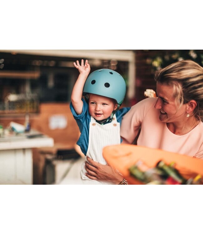 Scoot and Ride - Helmet XS - Reflective steel