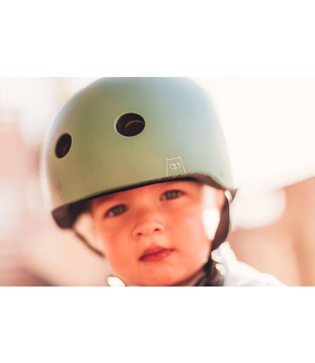 Scoot and Ride - Helmet XS - Reflective forest