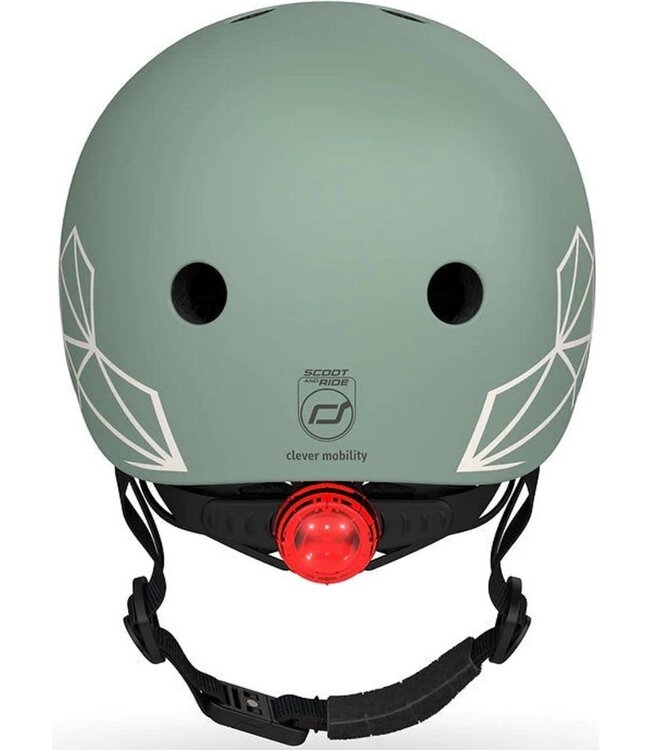 Scoot and Ride - Helmet XS - Green Lines