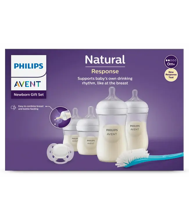 Philips-Avent Natural 3,0 starterset 4x fles
