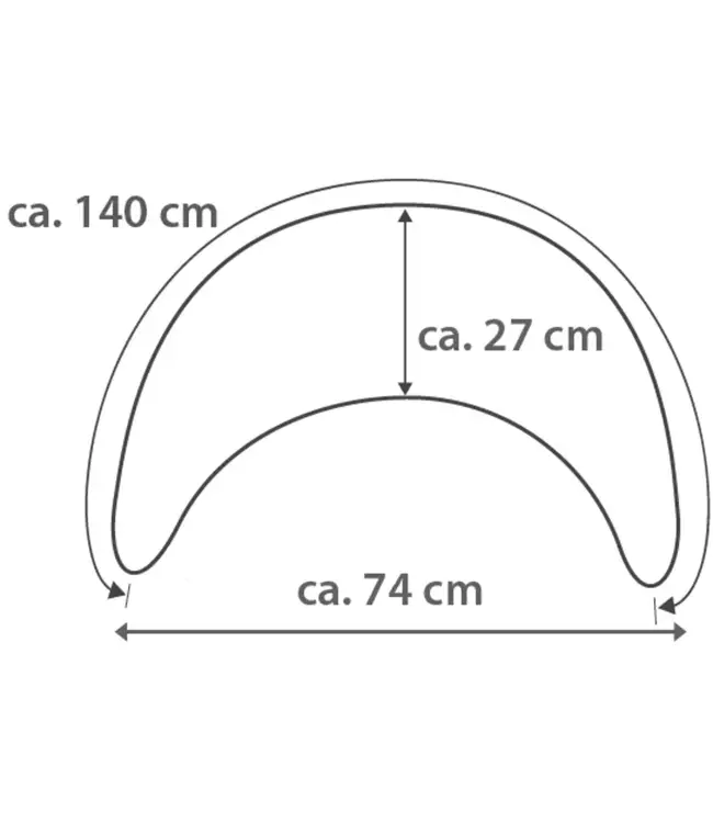 Theraline - Moon incl. cover pluchy  powdery pink