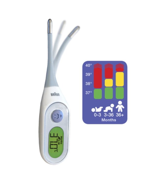 Braun - Digitale Stick Thermometer - Age Precision