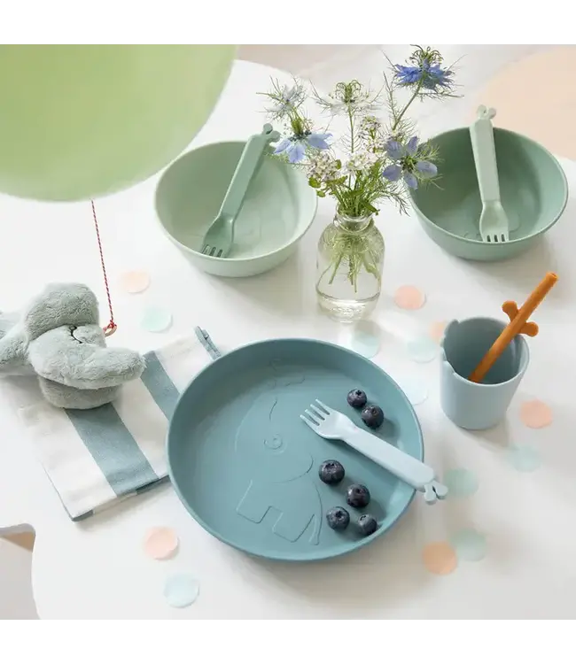 Done by Deer - Kiddish mini mug Croco Green