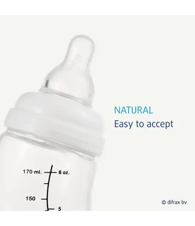Difrax -  S-fles  Natural Ivory 250ML