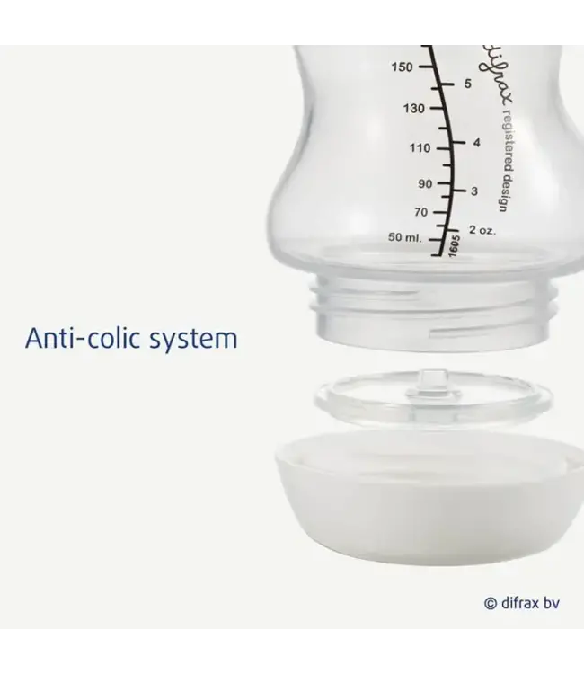 Difrax - S-fles Wide popcorn 200ML