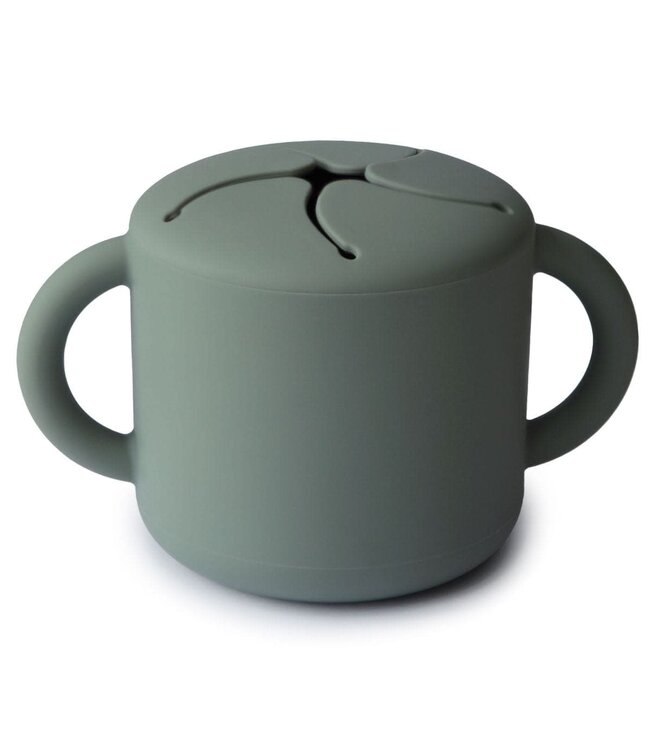 Mushie - Siliconen snackbeker - Dried Thyme