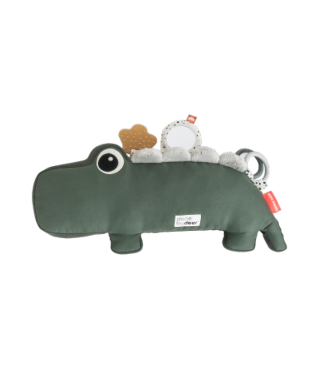 Done by Deer - Tummy time activity toy, Croco, Green
