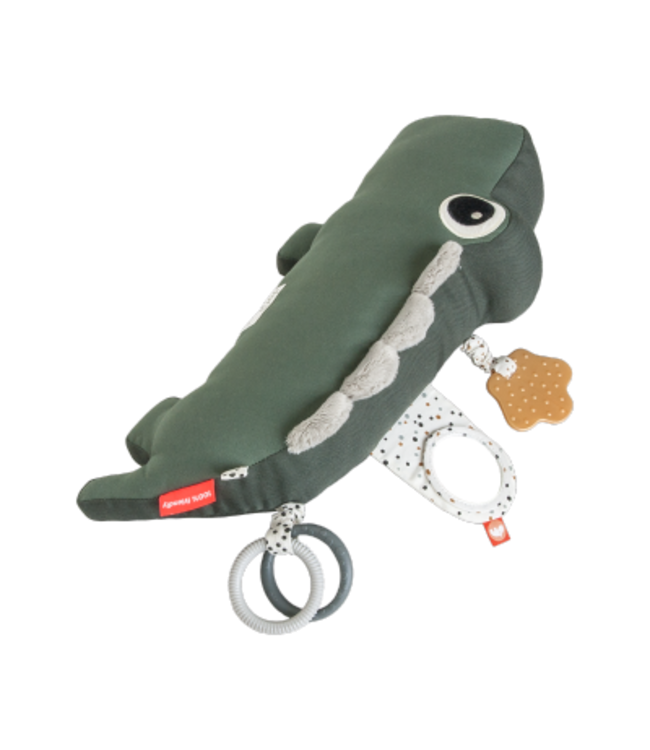 Done by Deer - Tummy time activity toy, Croco, Green