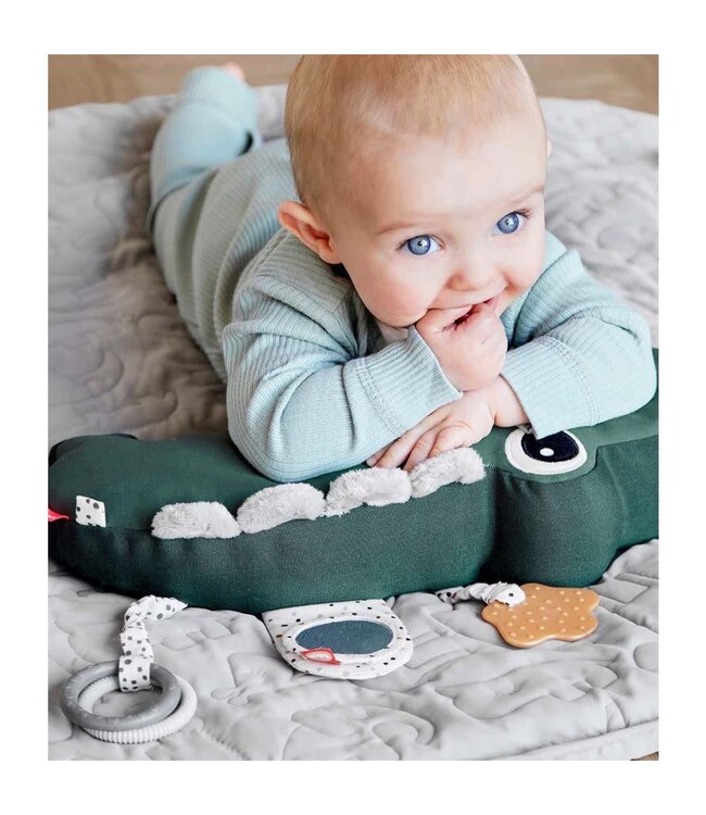 Done by Deer - Tummy time activity toy, Croco, Green