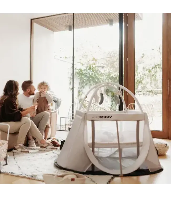 AeroMoov Reisbed - White Sand