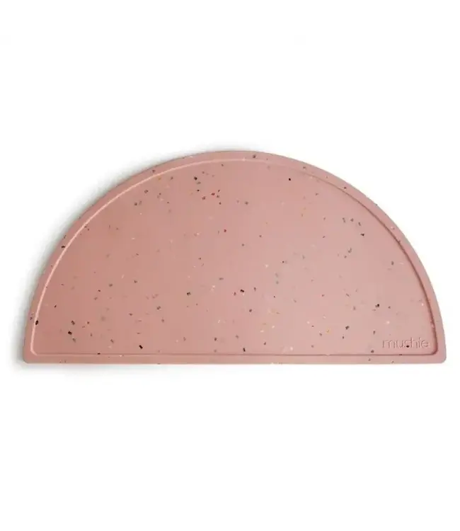 Mushie - Placemat - Confetti - Pink Powder