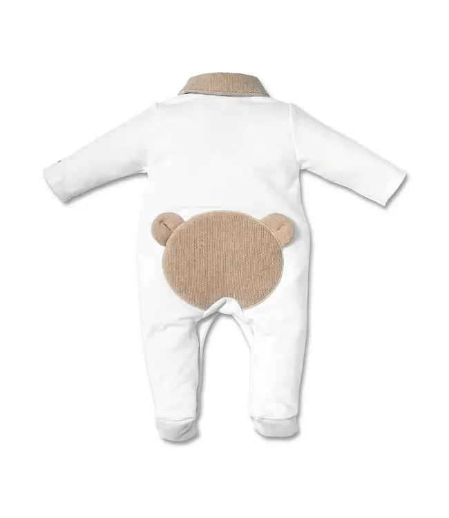 First My First collection - Rompersuit First teddy white/beige