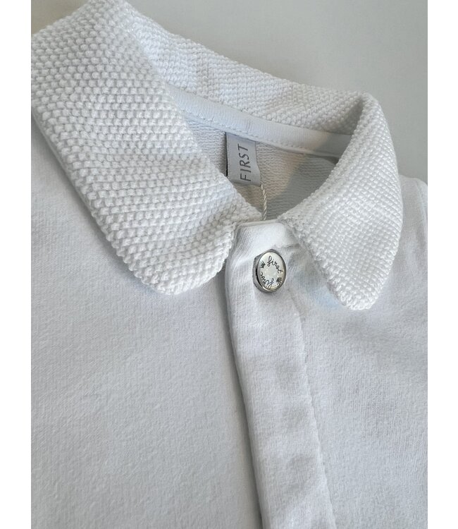 My First collection - Rompersuit first teddy white/white