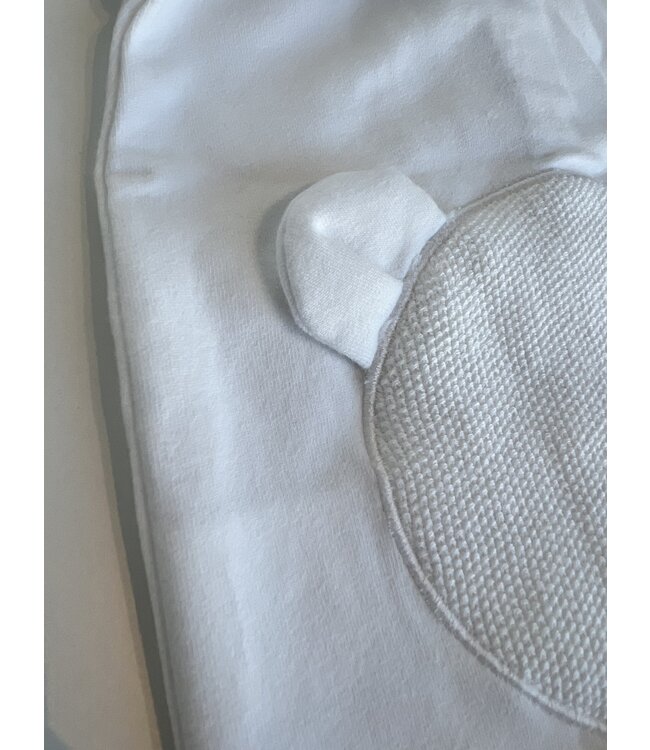 My First collection - Rompersuit first teddy white/white
