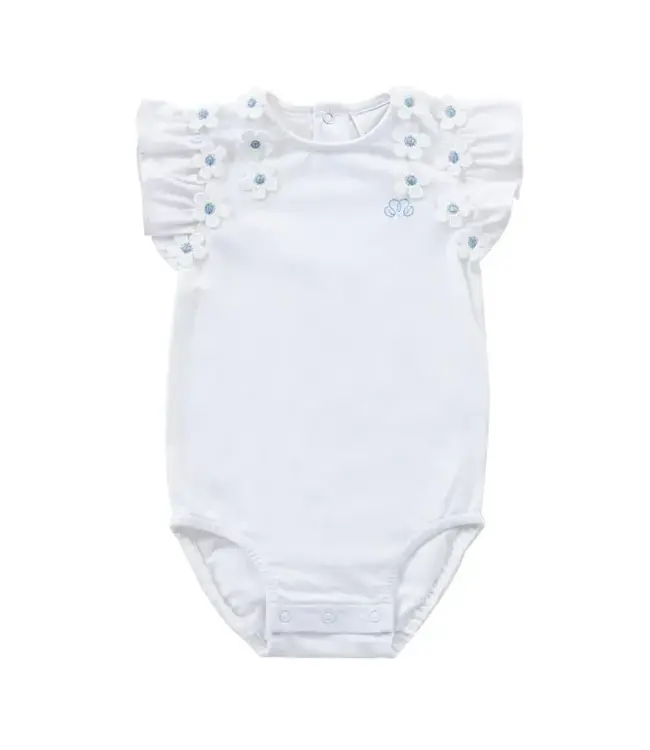 Natini - Girls body flory white