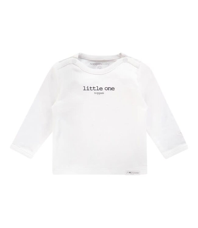 Noppies - Tee is Hester text White