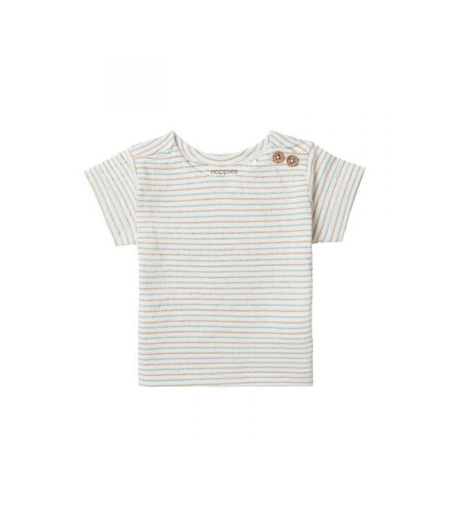 Noppies - Boys Tee Bolton short sleeve stripe Whisper white