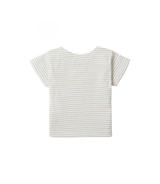 Noppies - Boys Tee Bolton short sleeve stripe Whisper white