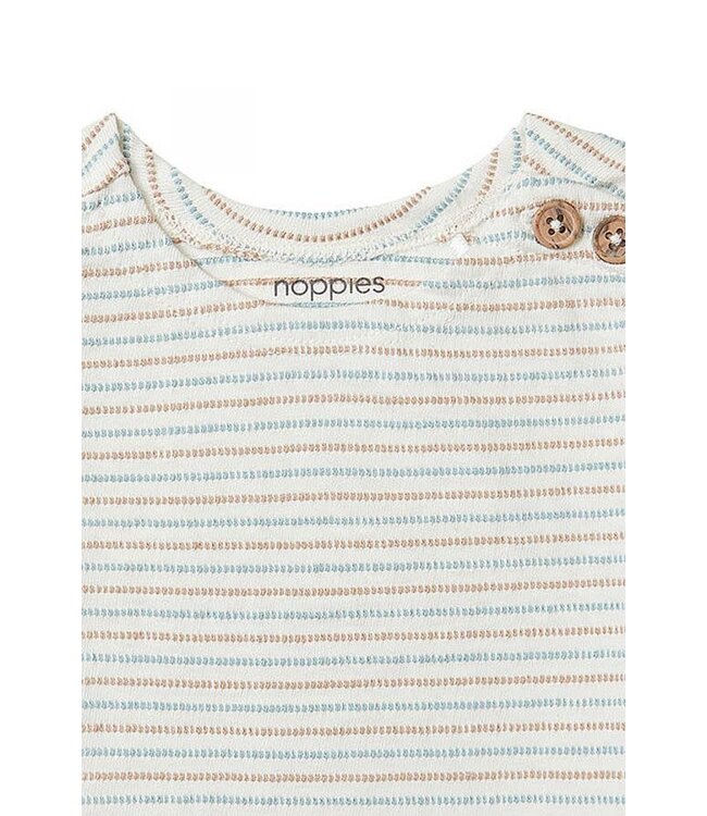 Noppies - Boys Tee Bolton short sleeve stripe Whisper white