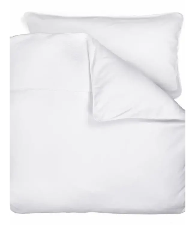 Poetree kids - Baby dekbedovertrek & kussensloop (100x140) - Chevron white