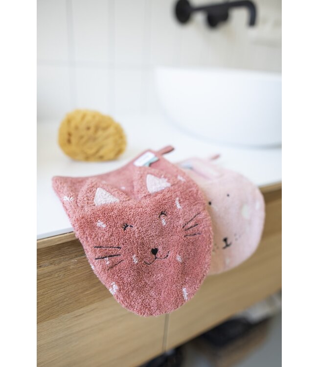 Trixie -  Washcloths 2-pack  Mrs. Cat - Mrs. Rabbit