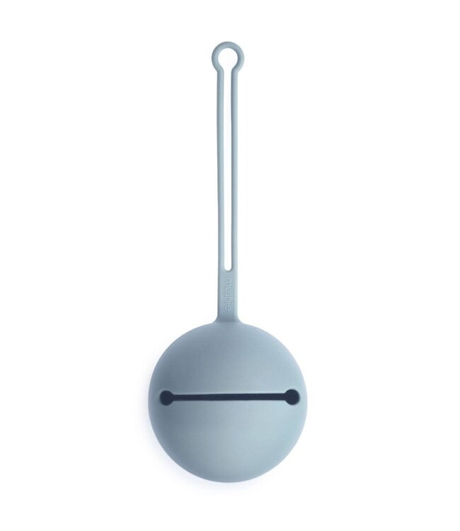 MUSHIE - BIBS SILICONE PACIFIER CASE - Powder Blue