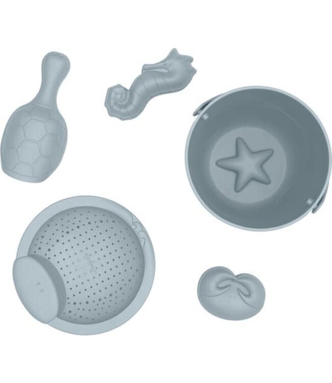 Lassig - Sand Toy Set 5 pcs Water Friends blue