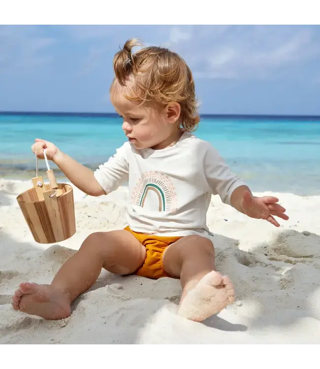 Lassig - LSF short sleeve Rashguard rainbow nature