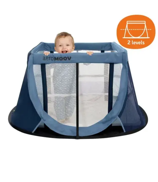 AeroMoov Reisbed - Blue Whale