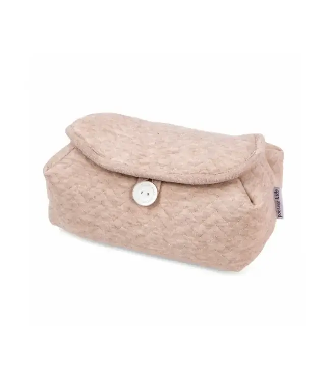 Poetree kids - Hoes voor vochtige doekjes - Chevron light camel