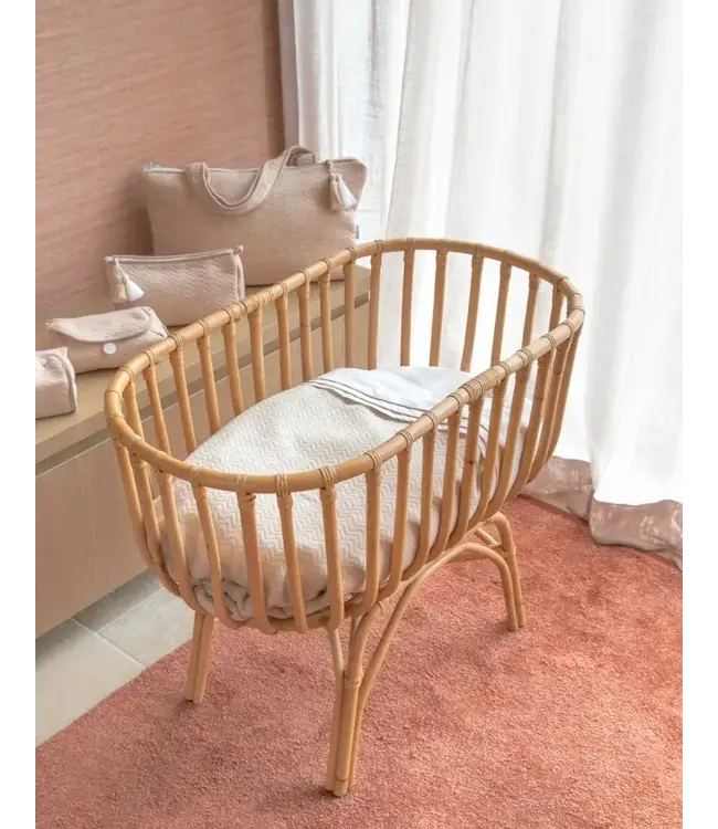 Poetree kids - Tissue box hoes - Chevron light camel