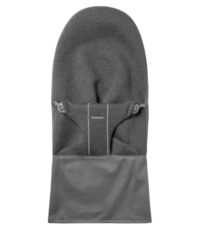 BabyBjorn - Fabric seat for bouncer 3D jersey Charcoal grey
