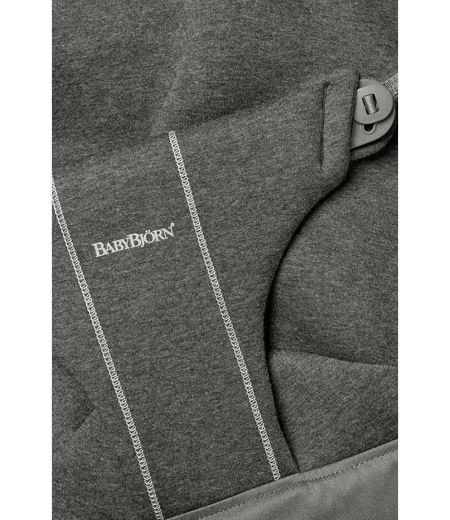 BabyBjorn - Fabric seat for bouncer 3D jersey Charcoal grey