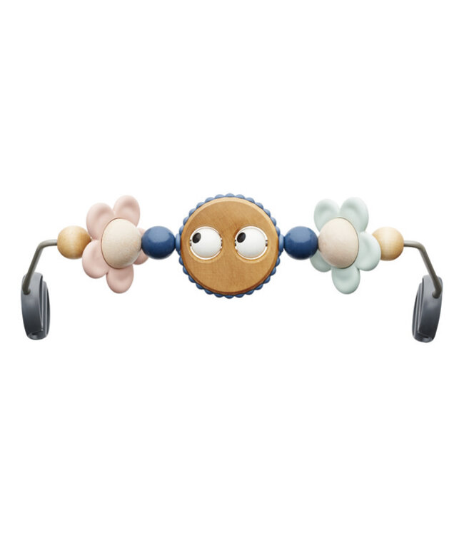 BabyBjorn - Speelgoed voor Wipstoeltje - Ondeugende oogjes Pastel
