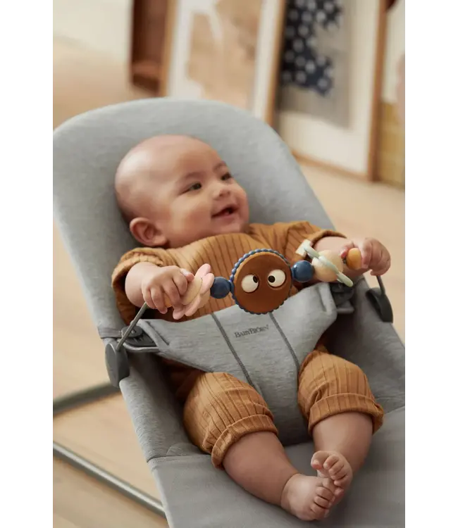BabyBjorn - Speelgoed voor Wipstoeltje - Ondeugende oogjes Pastel