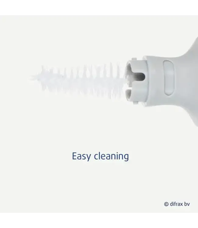 Difrax -  Flessenborstel 2 in 1