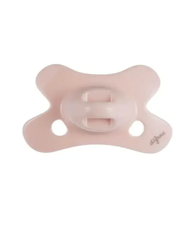 Difrax - Fopspeen dental 0-6M uni pure Pink Blossom