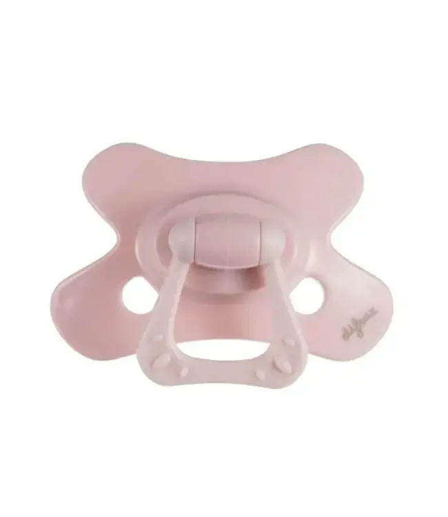 Difrax - Fopspeen dental 6+ M Uni pure Rose blossom