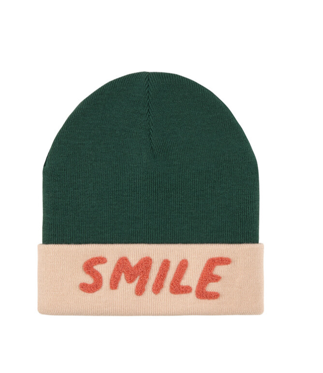 Lassig - Merino beanie Little gang Smile 1-3y