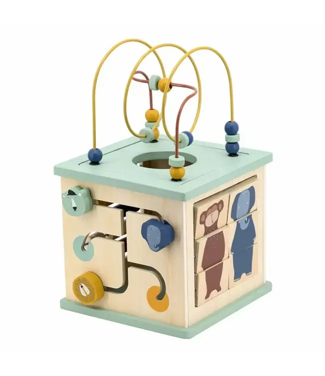 Trixie - 36-828  Wooden 5-in-1 activity cube