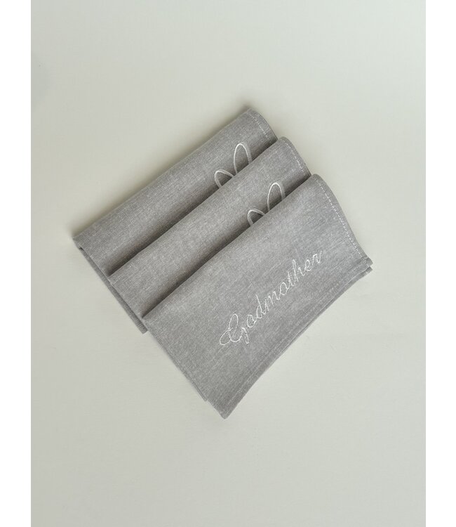 Maison Naline - Set van 3 zakdoeken
