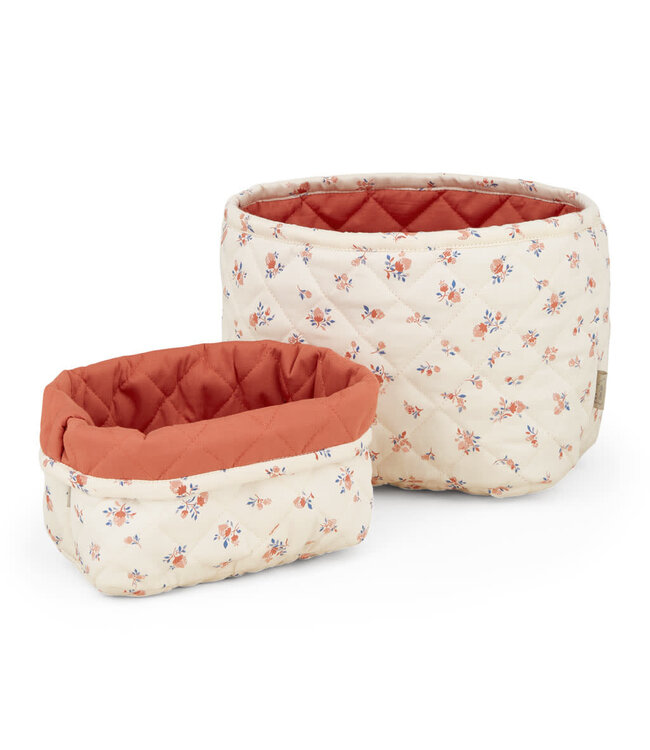 Cam Cam Copenhagen - Quilted storage basket - set of 2  Berries